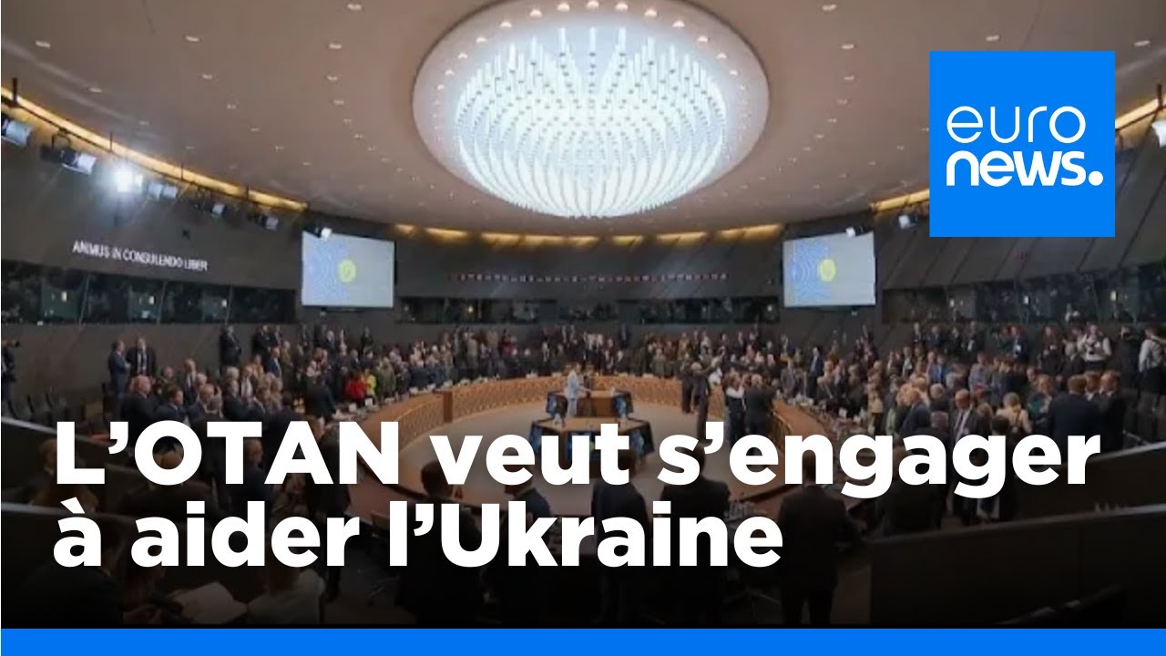 Jens Stoltenberg veut s'assurer que l’OTAN aidera l’Ukraine sur le long terme | euronews 🇫🇷