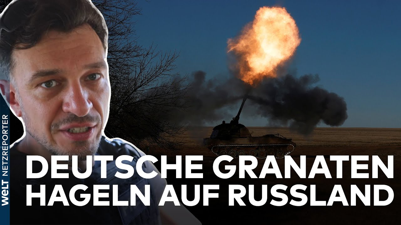 PANZERHAUBITZE 2000: Wie Ukrainer mit deutscher Artillerie den Russen einheizen | WELT News
