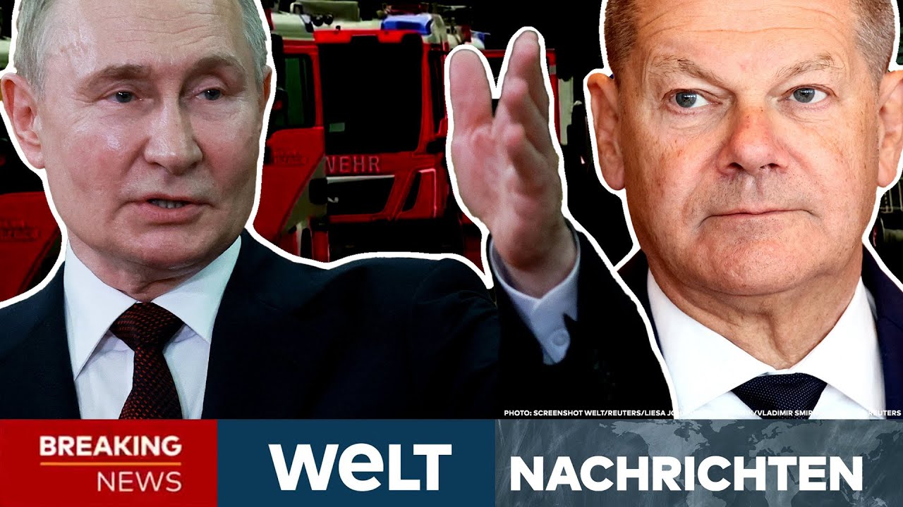 BERLIN: Brisanter Verdacht! Brand bei Waffen-Konzern! Scholz bekam Hinweis über Putin-Angriff | LIVE