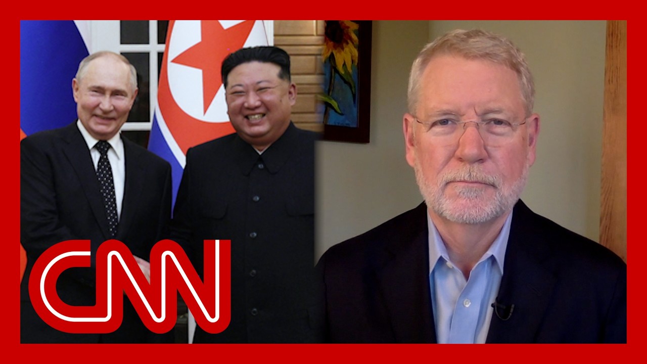 Ex-CIA officer says he's astonished by Putin's visit to North Korea