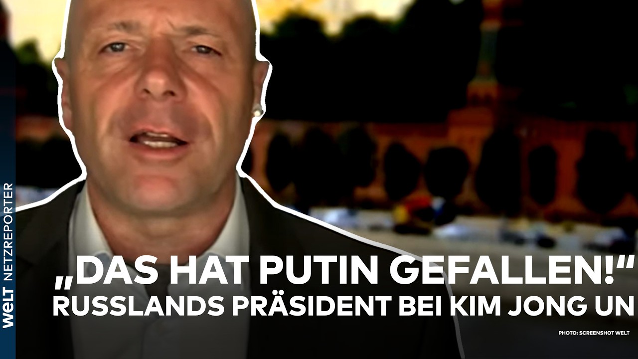UKRAINE-KRIEG: "Das hat Putin gefallen!" Was Russlands Präsident in Nordkorea bei Kim Jong Un macht!