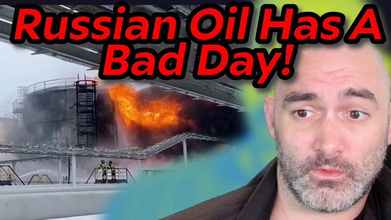 Ukrainian Drones SMOKE Russian Oil Facilities!