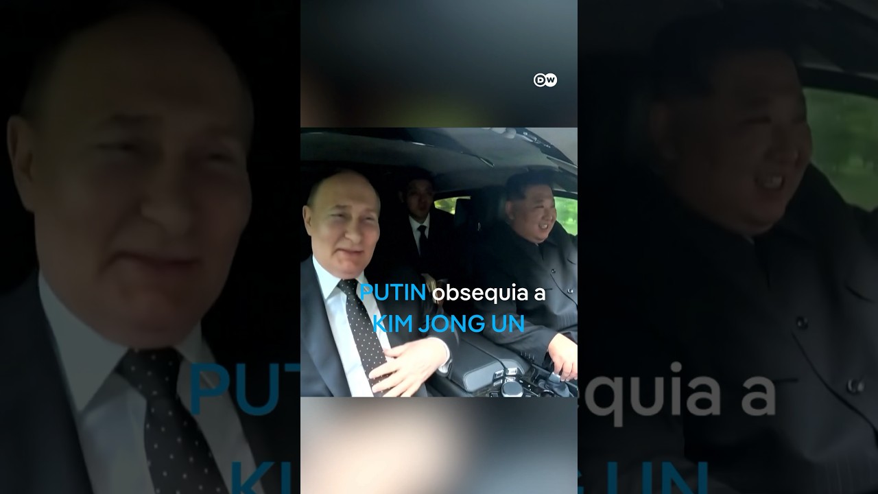 Putin regala a Kim Jong-un una limusina antibalas de lujo Made in Rusia