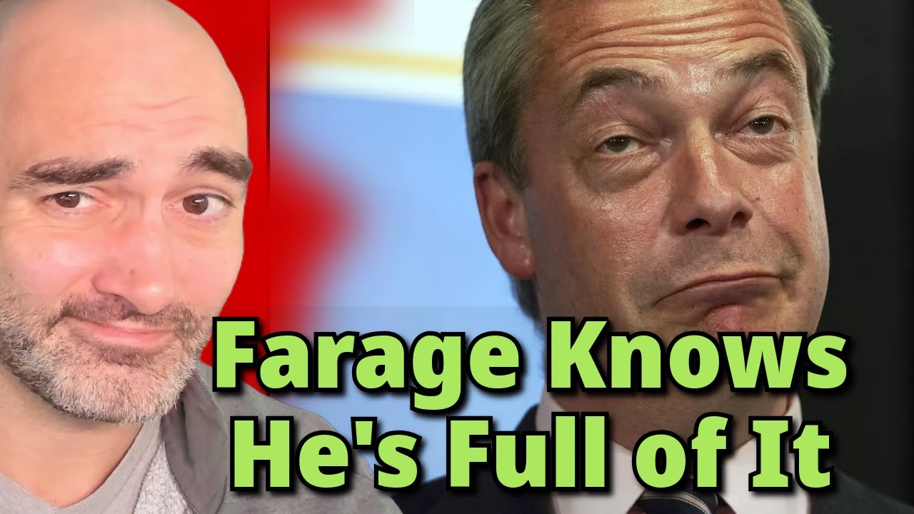 Nigel Farage Himself Knows He's Full of It on Russia/Ukraine