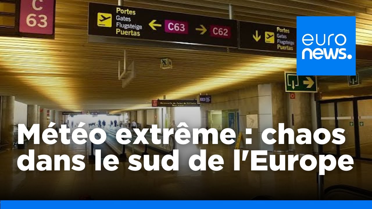 Une météo déréglée et déchaînée dans le sud de l'Europe | euronews 🇫🇷