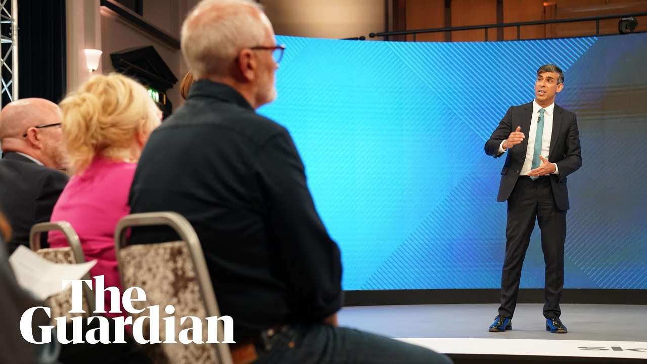 TV audience cross-examines Sunak and Starmer before general election