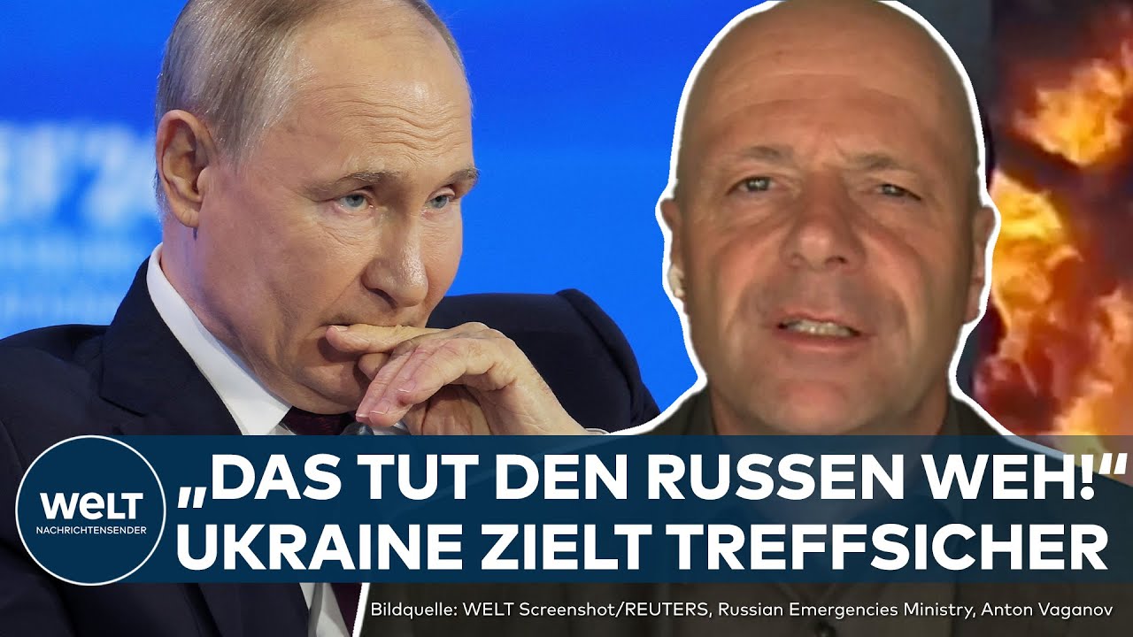 UKRAINE ERFOLG: Russische Raffinerien und kritische Infrastruktur zunehmend im Visier der Ukraine!