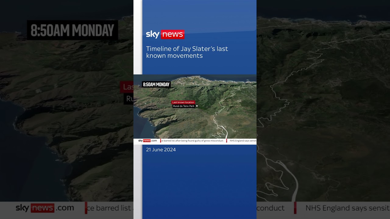 Jay Slater disappearance: Timeline of events