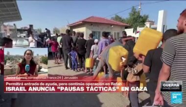 Informe desde Jerusalén: Israel anuncia una "pausa táctica" diaria para la entrada de ayuda en Gaza