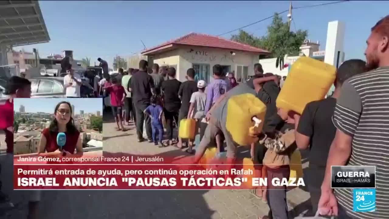 Informe desde Jerusalén: Israel anuncia una "pausa táctica" diaria para la entrada de ayuda en Gaza