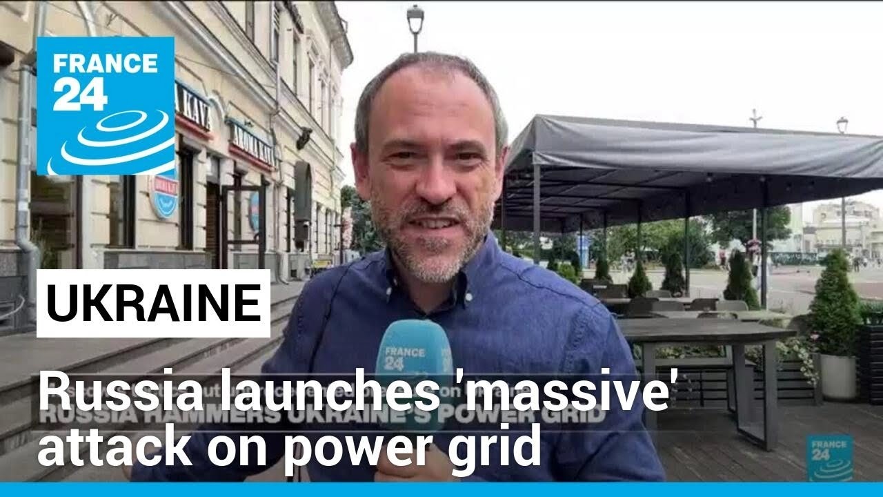 Russia launches 'massive' attack on Ukraine power grid • FRANCE 24 English