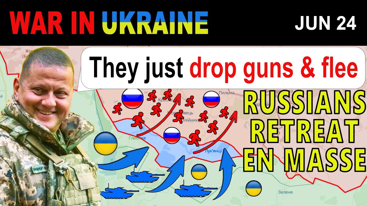 24 Jun: Genius! Ukrainians KILLED Russian ANTI-RETREAT UNITS Causing Chaos | War in Ukraine
