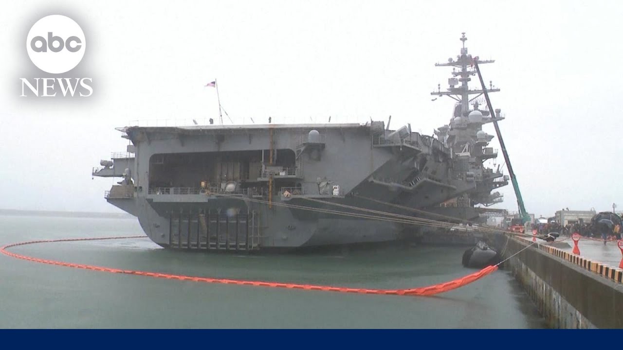 US aircraft carrier arrives in South Korea as Putin threatens to arm North Korea