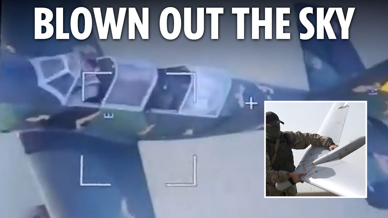 Ukraine using WW2 Spitfire-style planes to shoot down Russian drones in humiliating blow to Putin