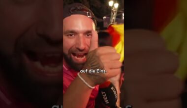 EM 2024: "Füllkrug hat uns den Arsch gerettet!" Fanmeile bebt - Ekstase in Berlin I WELT #shorts