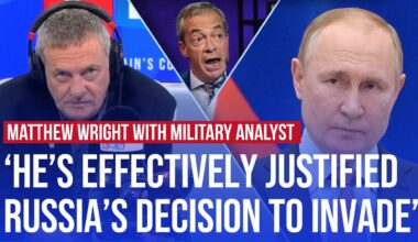 'Out of the Trump playbook': Nigel Farage branded a 'wannabe politician' after Russia remarks