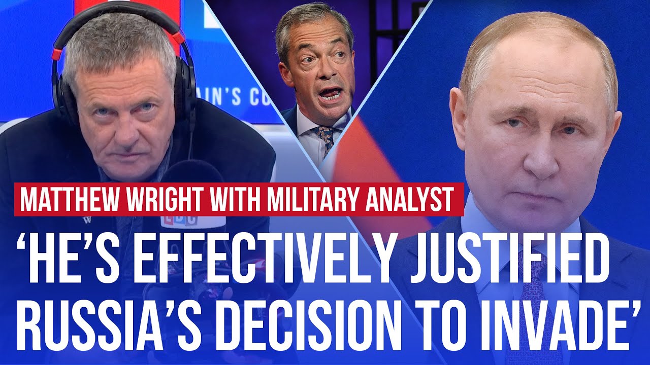 'Out of the Trump playbook': Nigel Farage branded a 'wannabe politician' after Russia remarks