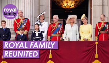 Kate Joins Royal Family on Palace Balcony for Trooping the Colour