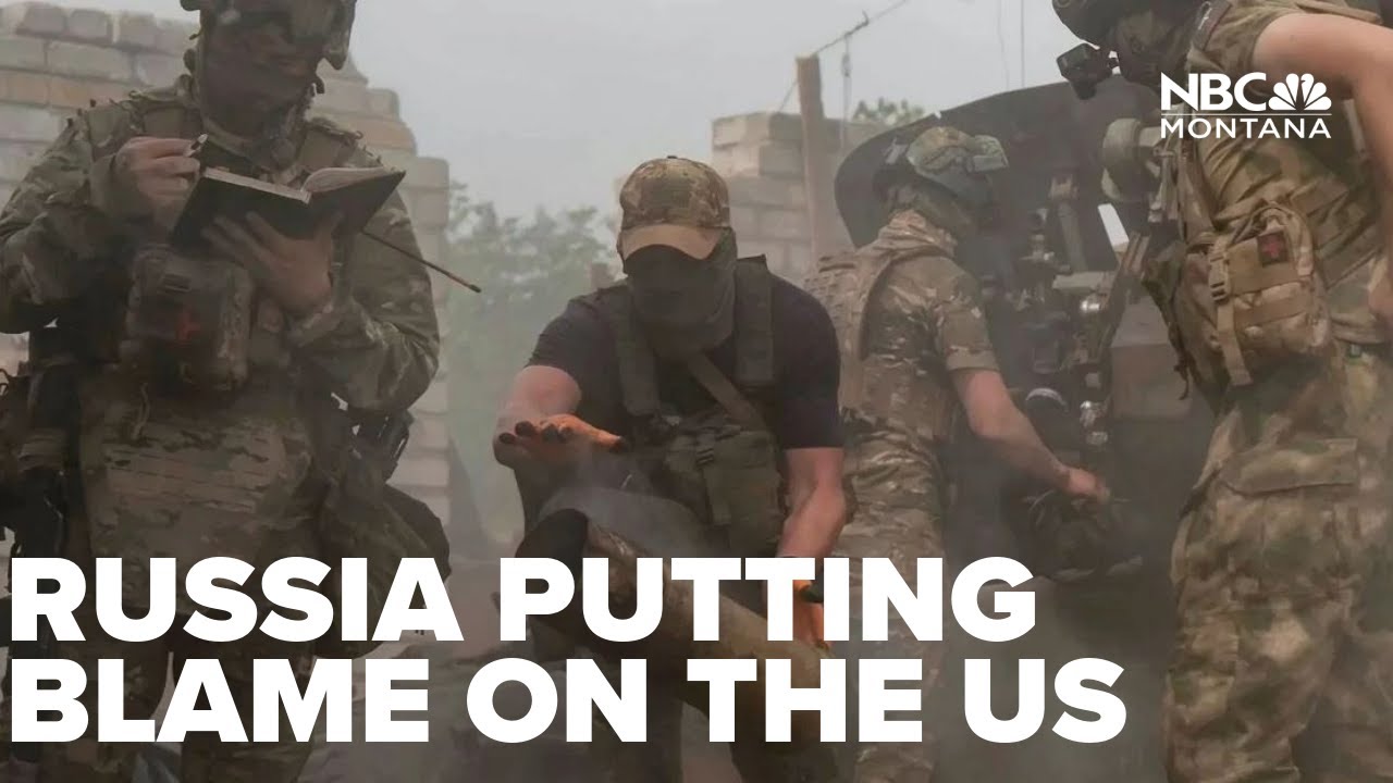 Russia blames US for attack in Crimea as war in Ukraine rages on