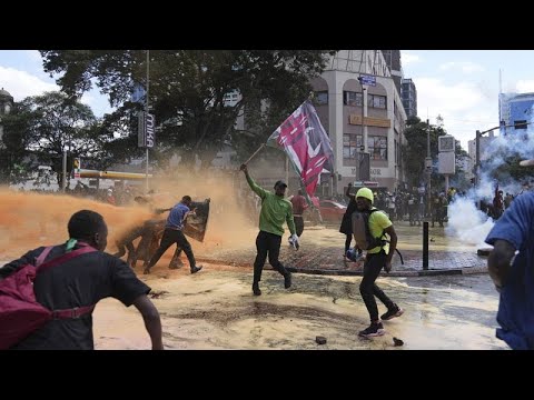 No Comment : Au moins 13 morts dans les manifestations au Kenya | euronews 🇫🇷