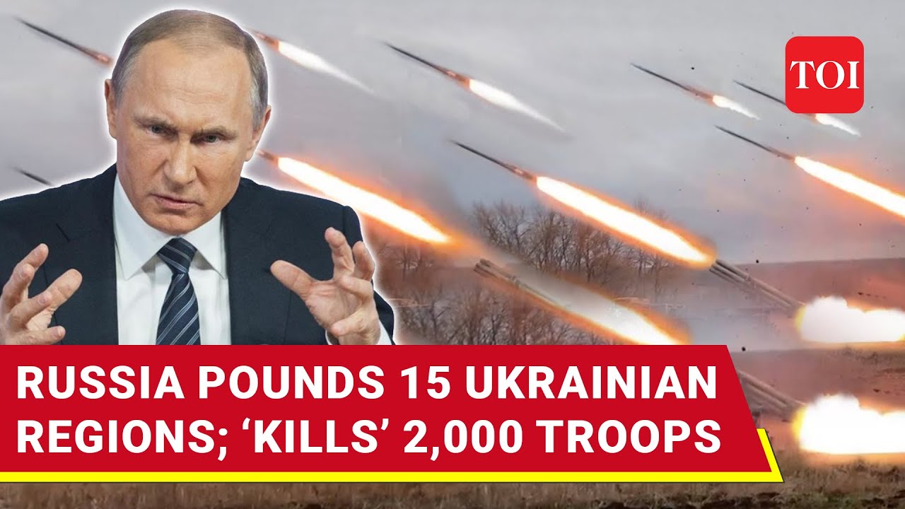 Russia's 'Revenge Roar Kills 2,000' Ukrainian Soldiers; Putin's Big Pledge After Deadly Attacks