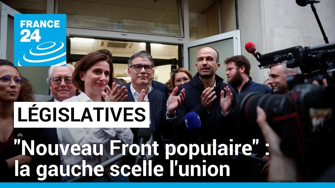"Nouveau Front populaire" : la gauche scelle l'union et annonce un "programme de gouvernement"