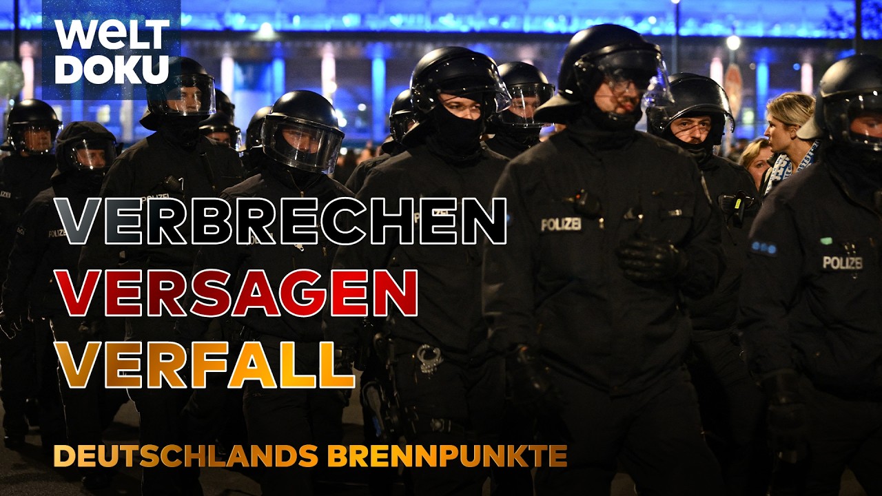 DEUTSCHLANDS BRENNPUNKTE: Kriminalität & Drogen in Berlin, Hamburg, Frankfurt & NRW | WELT HD DOKU