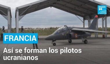Así se forman los pilotos ucranianos en el suroeste de Francia