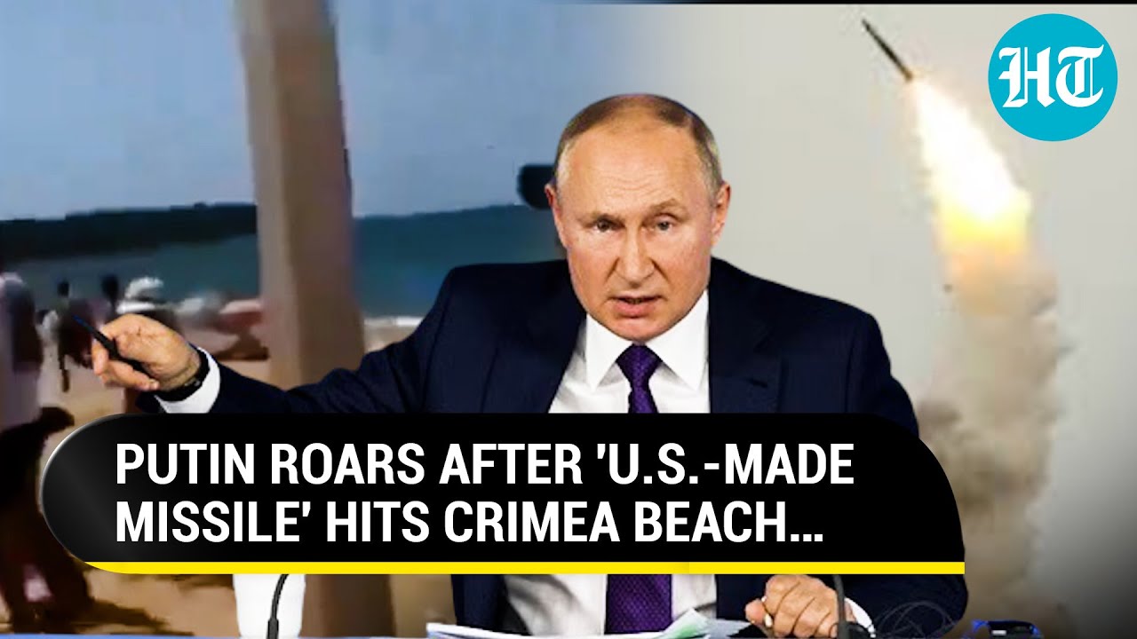 On Cam: Civilians In Crimea In Panic After Ukraine Missile Attack; Putin Blames U.S., Vows Revenge