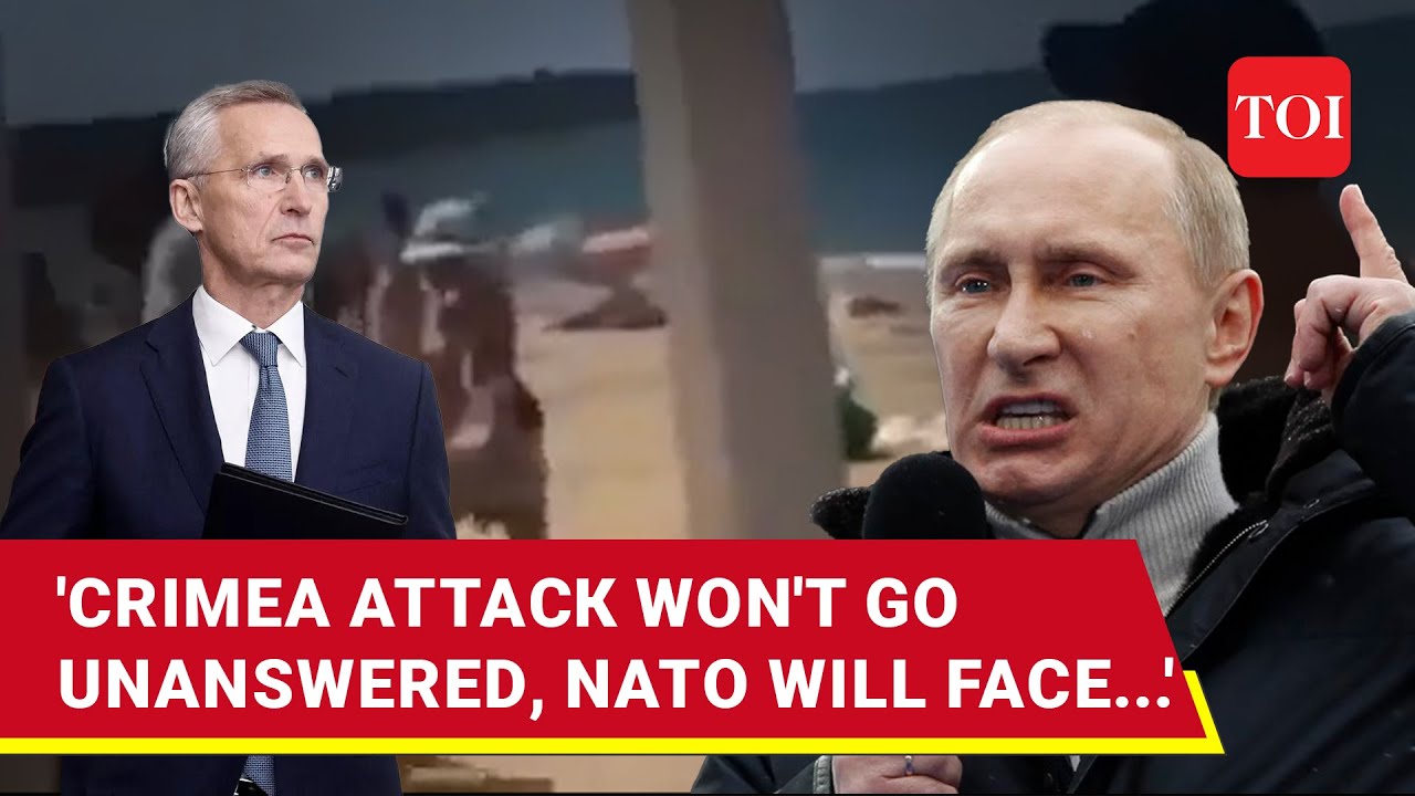 'NATO Will Pay...': Putin Roars As American ATACMS Missiles Kill Russians On Crimea Beach