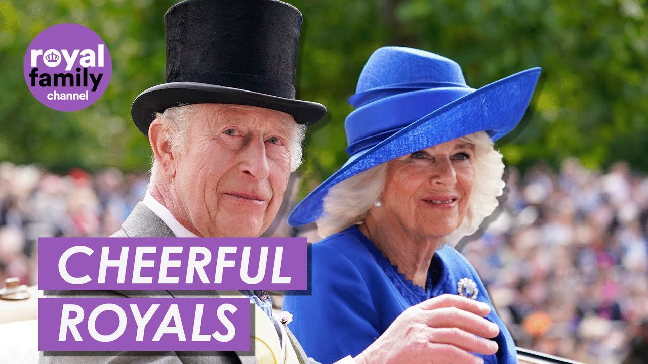 King Charles and Queen Camilla Lead Royal Procession at Ascot