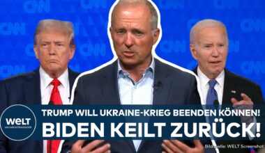 TV-DUELL: Ukraine? Trump tönt! "Werde Krieg vor Amtsantritt beigelegt haben!" Biden: "Sucker! Loser"