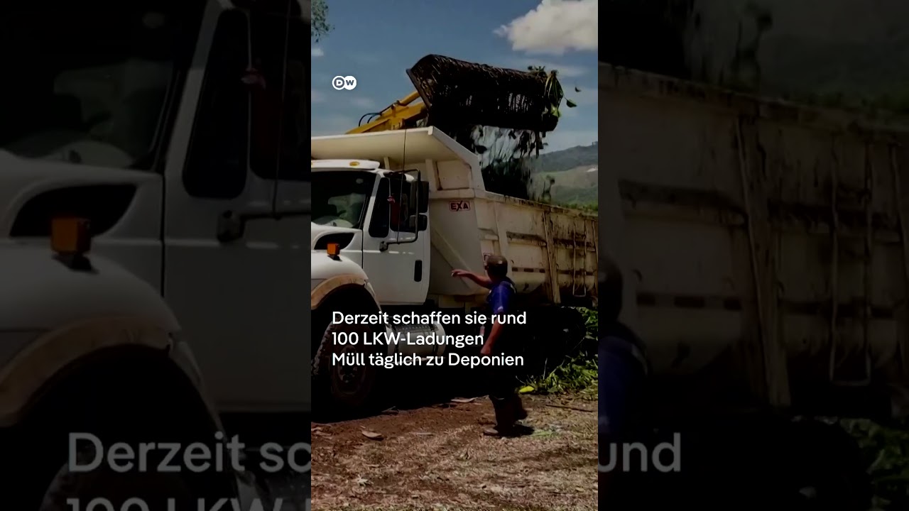 Vermüllung gefährdet Amatitlán-See in Guatemala | DW Shorts