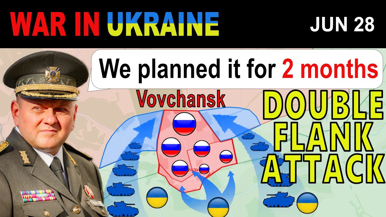 28 Jun: Ukraine’s Master Plan: ENCIRCLING Russian Forces in Vovchansk! | War in Ukraine Explained