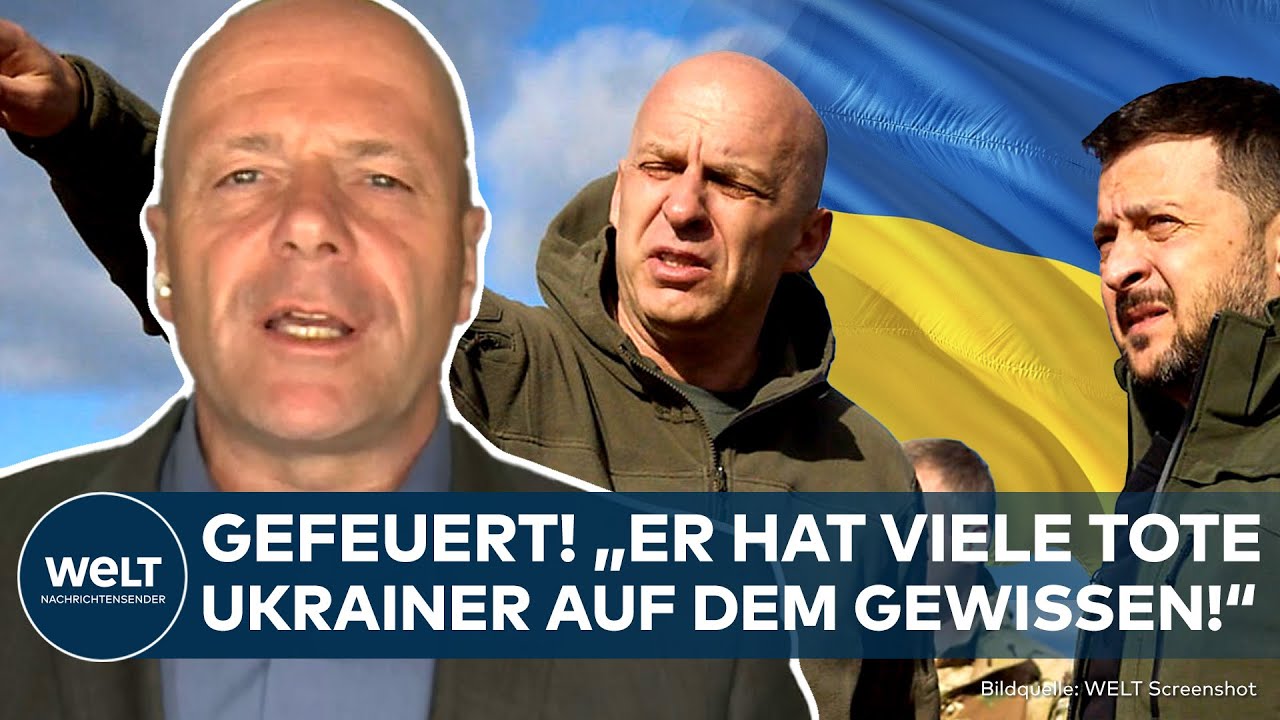 UKRAINE: Präsident Selenskyj entlässt General Yuriy Sodol - Schwere Vorwürfe gegen Kriegs-General!