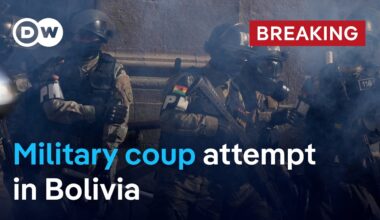 Military coup attempt in Bolivia – President Arce warns of 'irregular' military action | DW News