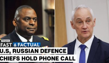 Fast and Factual LIVE:  US and Russian Defence Chiefs Discuss Ukraine on Phone Call