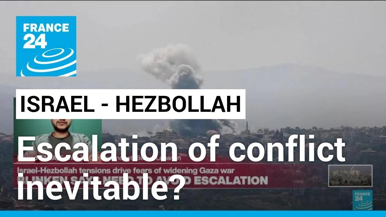 Israel-Hezbollah escalation 'may become inevitable if no Gaza ceasefire' • FRANCE 24 English