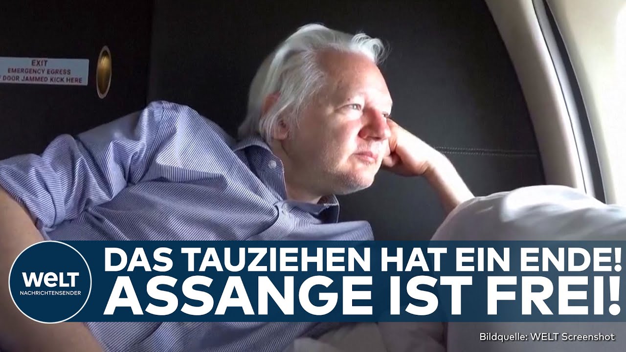 JULIAN ASSANGE: Endlich frei! Wikileaks-Gründer macht Deal mit US-Justiz und darf Gericht verlassen