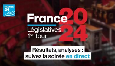 Législatives 2024 1er tour - Résultats, analyses : suivez la soirée en DIRECT
