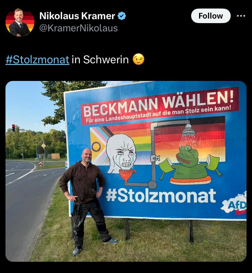 What’s going on in Germany (🇹🇷)? New AfD billboard dropped