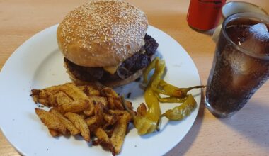 Sunday dinner smash burger