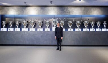 The CL trophies are symmetrical, again.
