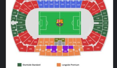 Visiting the stadium