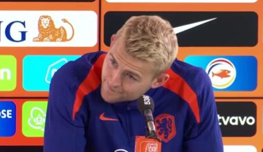 Matthijs de Ligt asked about his future: "I've already said this is not the time for me to think about it. We're playing at the Euros now and that's very important for me and the NT. That's why I can't say now what I think about this situation. But what I can say is that [...]