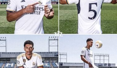 OTD, 1 year ago, Jude was presented as a Real Madrid player