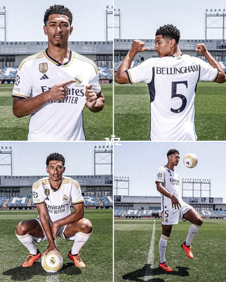 OTD, 1 year ago, Jude was presented as a Real Madrid player
