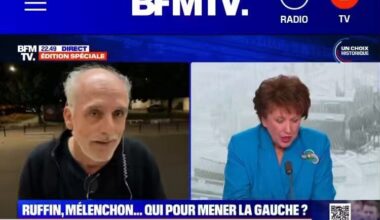 Philippe Poutou interrogé par BFMTV sur le sujet de la "violence de gauche"