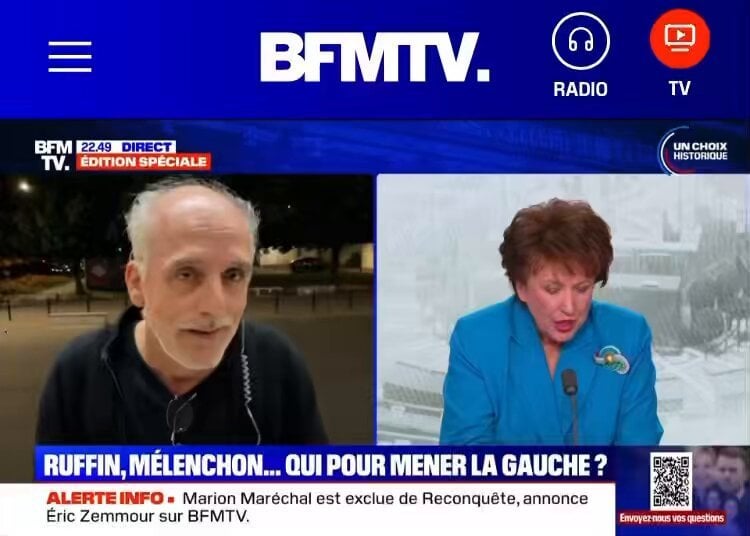Philippe Poutou interrogé par BFMTV sur le sujet de la "violence de gauche"