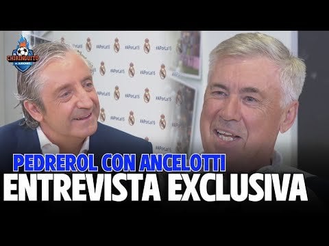 Carlo’s wonderfully sincere interview with El Chiringuito’s Josep Pedrerol (in Spanish)